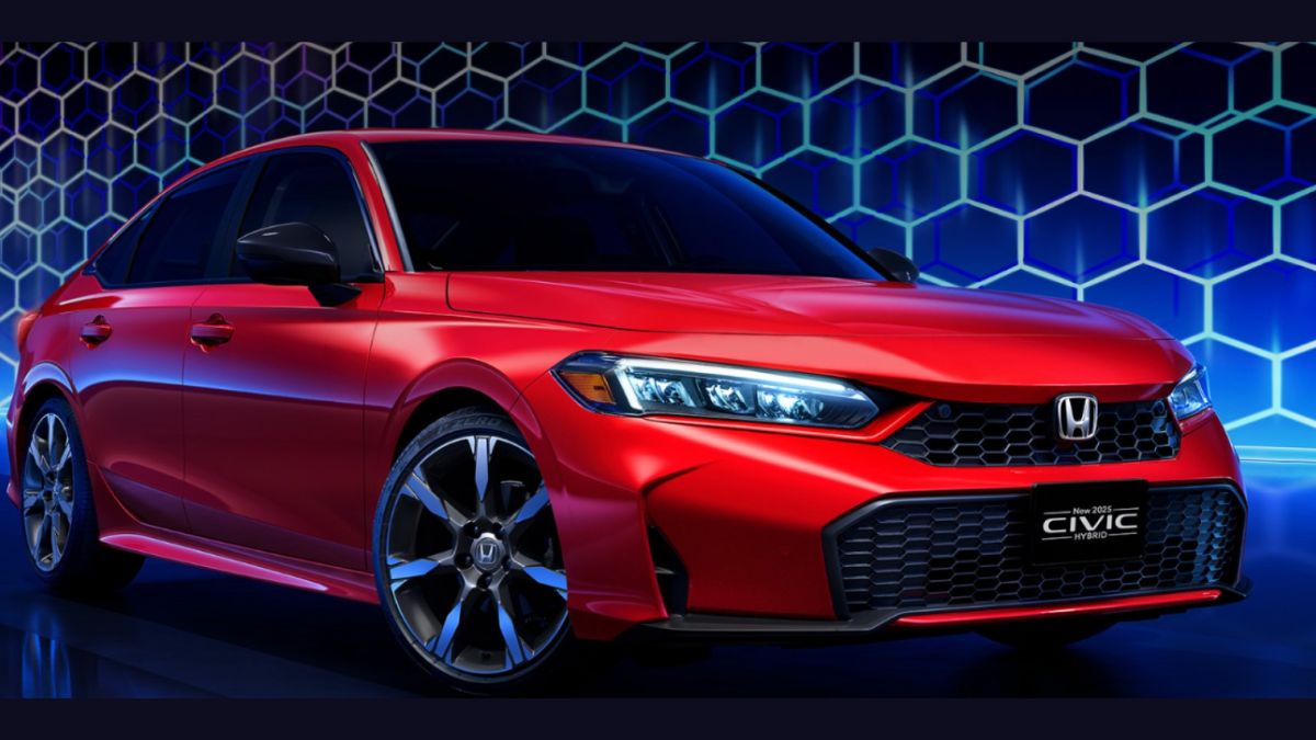2025 Honda Civic Hybrid के डिजाइन से हटा पर्दा, जानिए किन फीचर्स के साथ